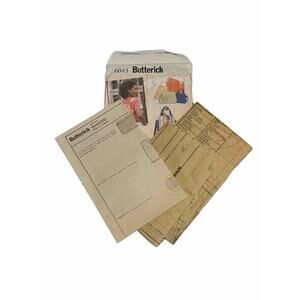 Butterick 6043 Misses Reversible Bags-Tote Backpack Cosmetic Case Sewing Pattern